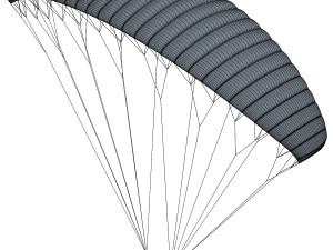 paraglider v 2 3D Model