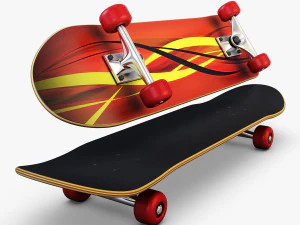 skate v1 Modelo 3D