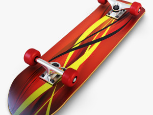 skateboard v 1 3D 模型