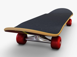 skateboard v 1 3D 模型