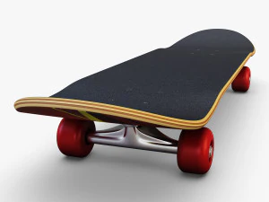 skateboard v 1 3D Model