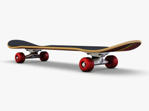 skateboard v 1 3D Model