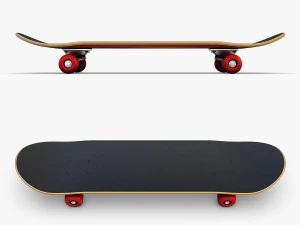 skateboard v 1 3D Model