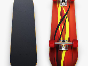 skateboard v 1 3D 模型