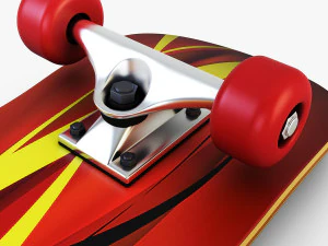skateboard v 1 3D Model
