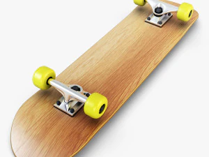 skateboard v 2 3D Model