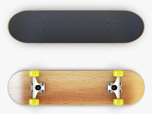 skateboard v 2 3D Модель