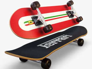skateboard v 3 3D Model