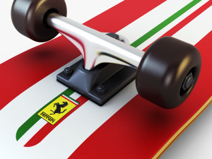skateboard v 3 3Dモデル