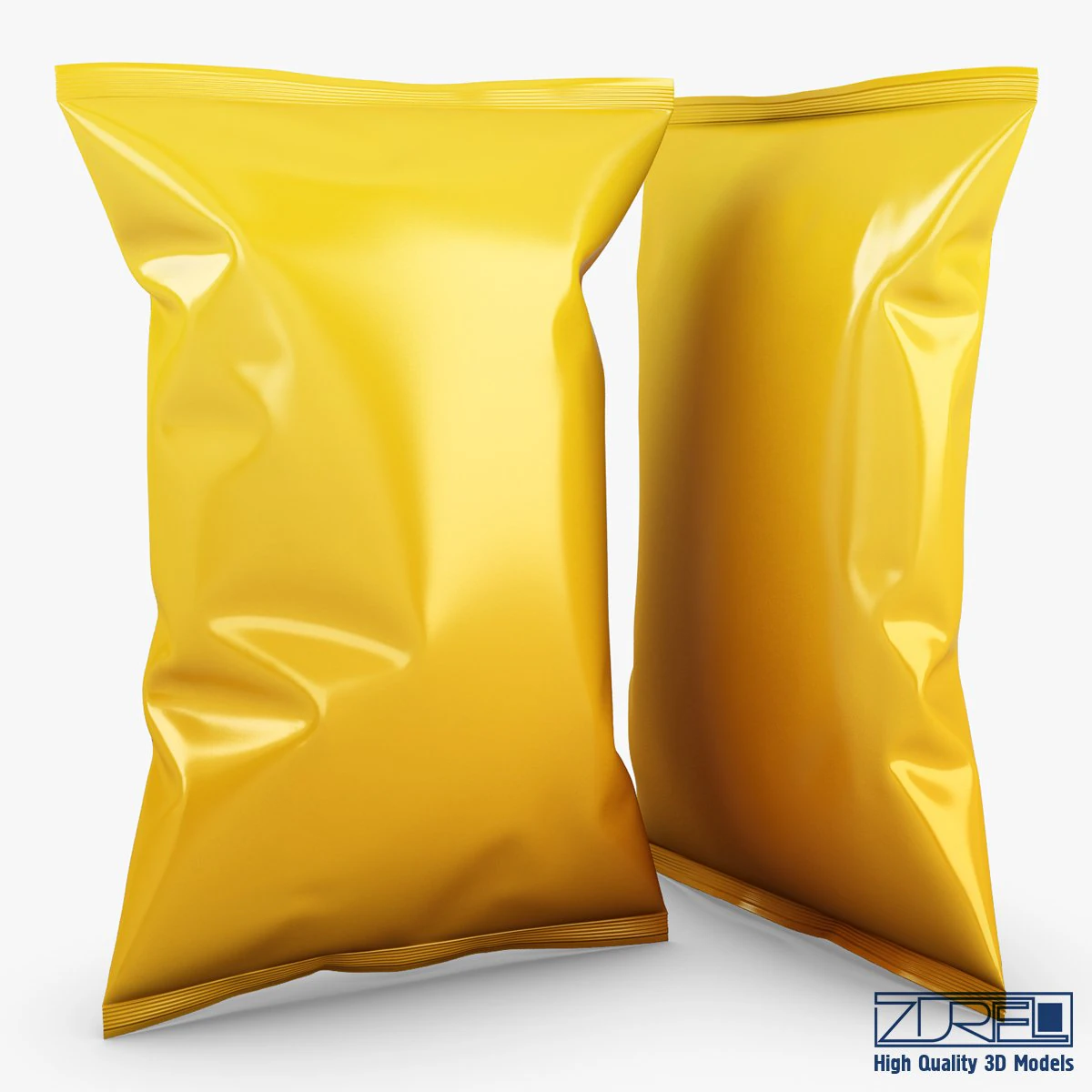 food packaging v 1 3D Model .c4d .max .obj .3ds .fbx .stl .blend 