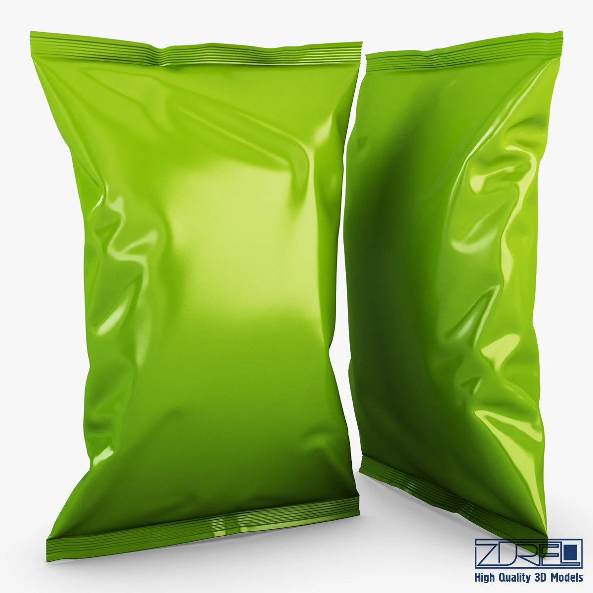 food packaging v 2 3D Model .c4d .max .obj .3ds .fbx .stl .blend 
