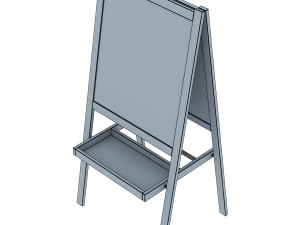 ikea mala easel 3D Модель