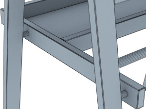 ikea mala easel 3D Модель