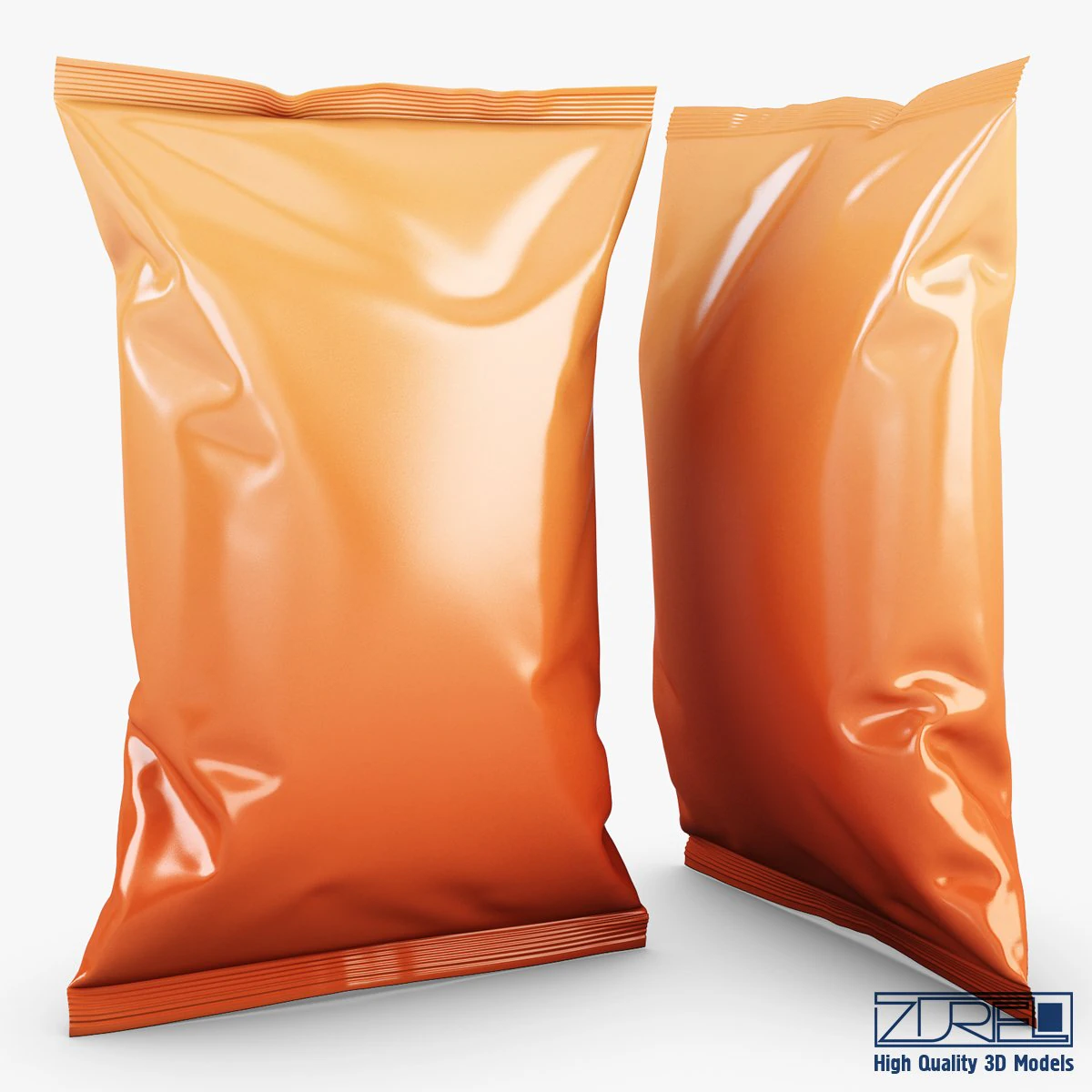 food packaging v 3 3D Model .c4d .max .obj .3ds .fbx .stl .blend 