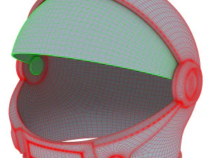 astronaut helmet 3D Model