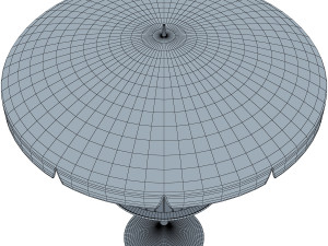 patio table with umbrella v 2 3D 模型