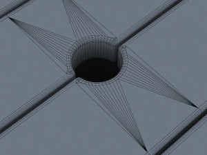 patio table with umbrella v 2 3D 模型