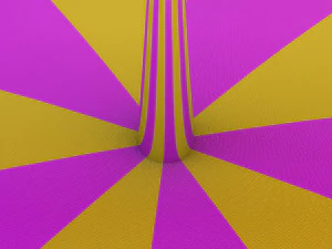 patio table with umbrella v 3 3D Model