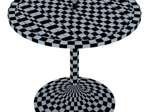 patio table with umbrella v 4 3D Model