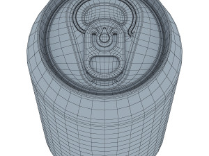 aluminum soda can v 1 3D Model