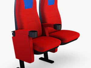 krzesło kinowe v 1 Model 3D