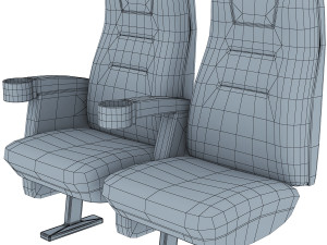 cinema chair v 1 3D Model