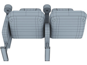 cinema chair v 1 3D Model