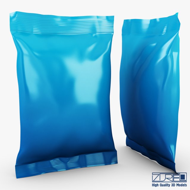 food packaging v 9 3D 模型 .c4d .max .obj .3ds .fbx .stl .blend 