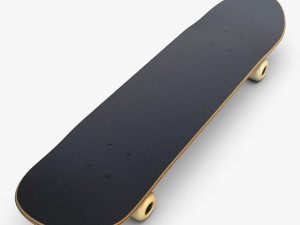 skateboard v 4 Model 3D