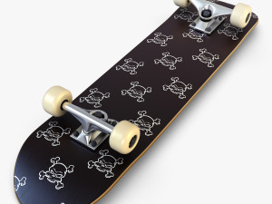 skateboard v 4 Model 3D