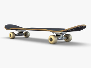 skateboard v 4 Model 3D