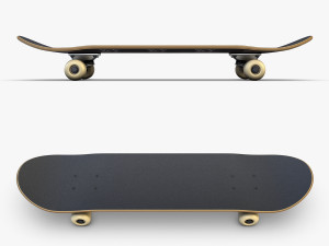 skateboard v 4 Model 3D