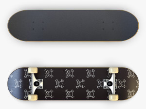 skateboard v 4 Model 3D