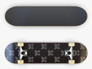 skateboard v 4 3D Model