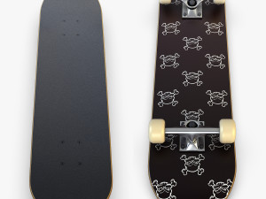 skateboard v 4 Model 3D