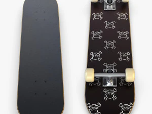 skateboard v 4 3D Model