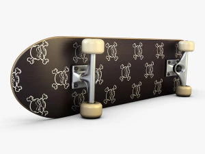 skateboard v 4 3D Model