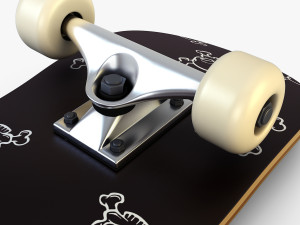 skateboard v 4 Model 3D
