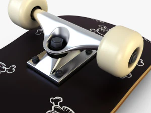 skateboard v 4 3D Model