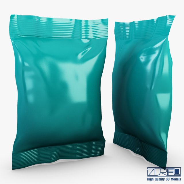 food packaging v 10 3D Модель .c4d .max .obj .3ds .fbx .stl .blend 