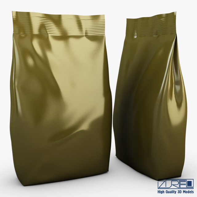 food packaging v 12 3D Model .c4d .max .obj .3ds .fbx .stl .blend 