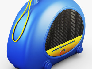kids radio toy 3D Model