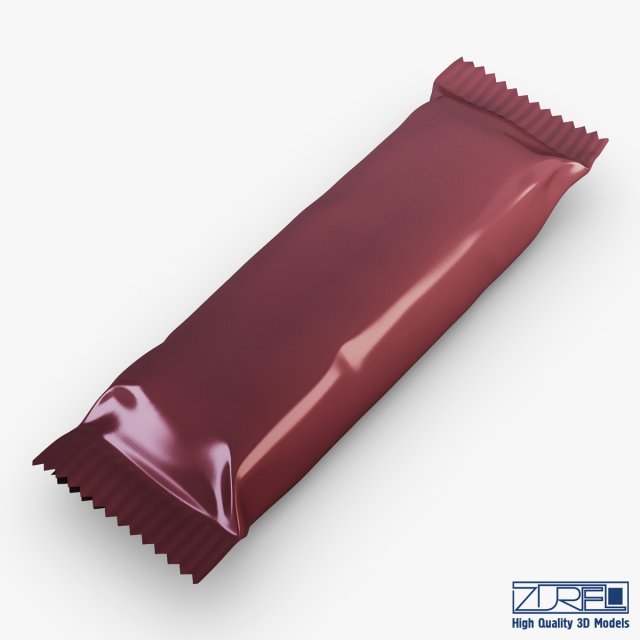 candy wrapper v 4 3D मॉडल .c4d .max .obj .3ds .fbx .stl .blend 