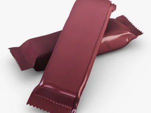 candy wrapper v 4 3D Model