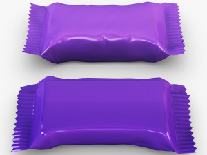 candy wrapper v 5 Model 3D