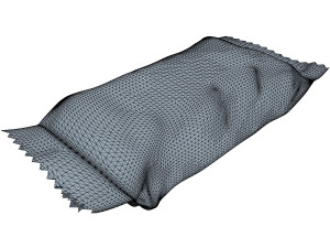 candy wrapper v 5 Model 3D