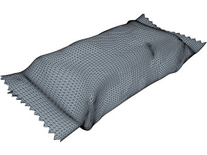 candy wrapper v 5 Model 3D