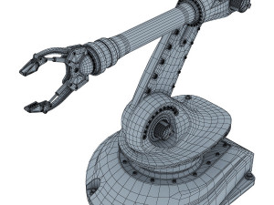 industrial robot v 1 3D Model