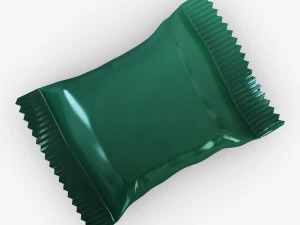 candy wrapper v 6 3D Model