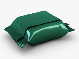 candy wrapper v 6 3D Model
